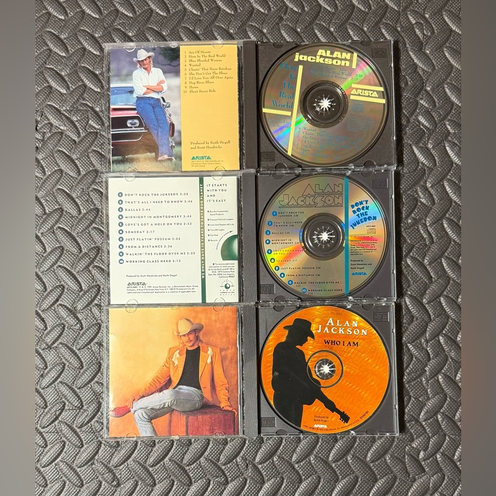 Alan Jackson 3 Disc CD Collection - Picture 3 of 3
